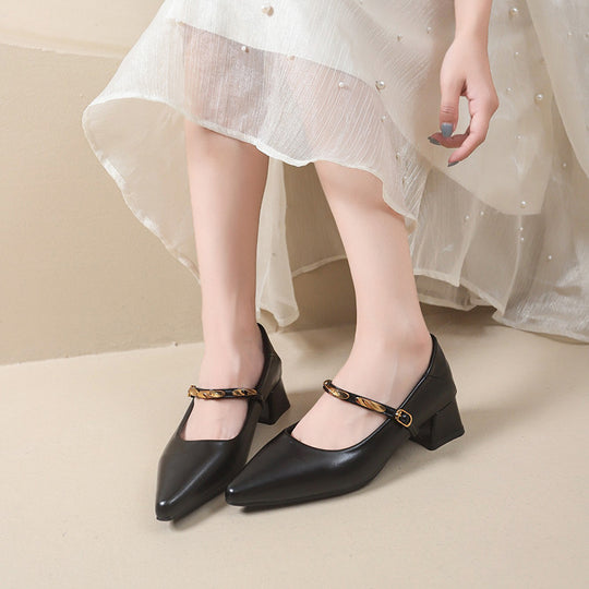 Damen elegante Slingback-Pumps EB