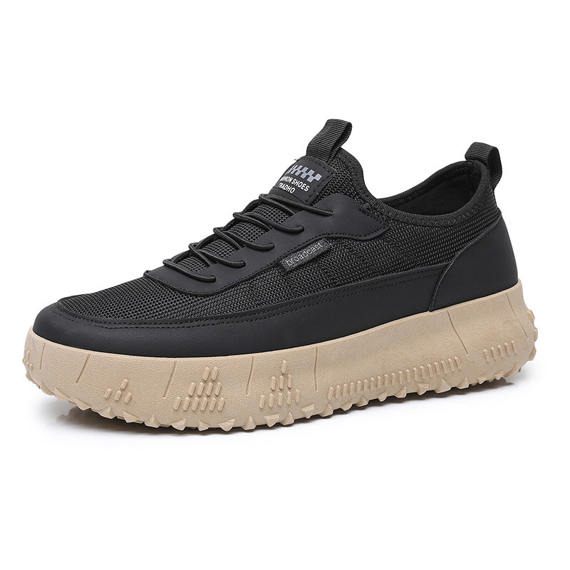 Damen Sportliche und komfortable Sneakers mit dicker Profilsohle EB