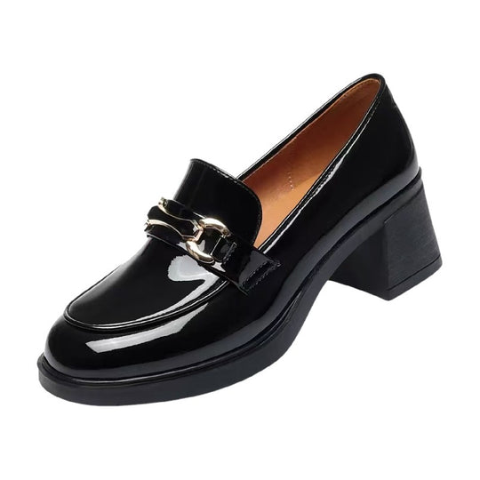 Damen Elegante und bequeme Pumps mit modischem Schnallen-Design EB