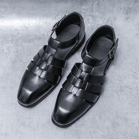 Damen Elegante und atmungsaktive Riemchen-Sandalen mit bequemer Innensohle EB