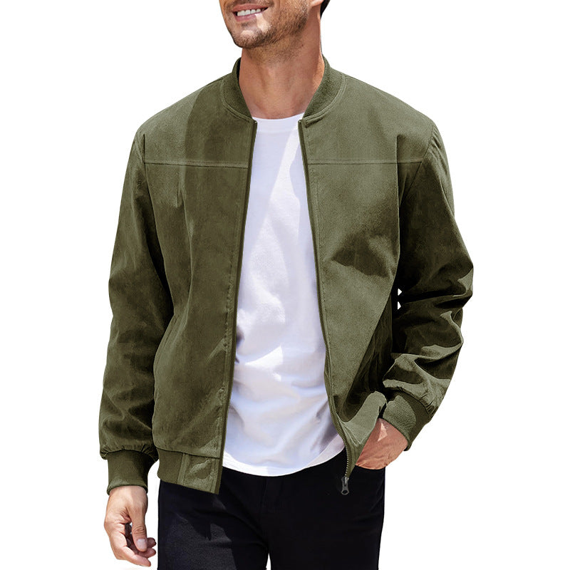 Herren stylische Bomberjacke mit sportlichem Schnitt EB