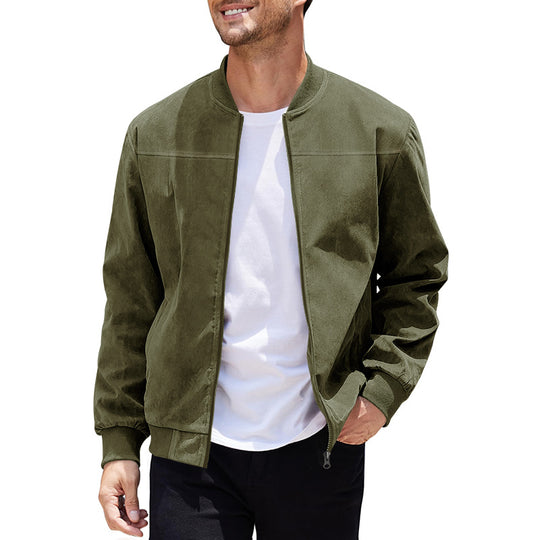 Herren stylische Bomberjacke mit sportlichem Schnitt EB
