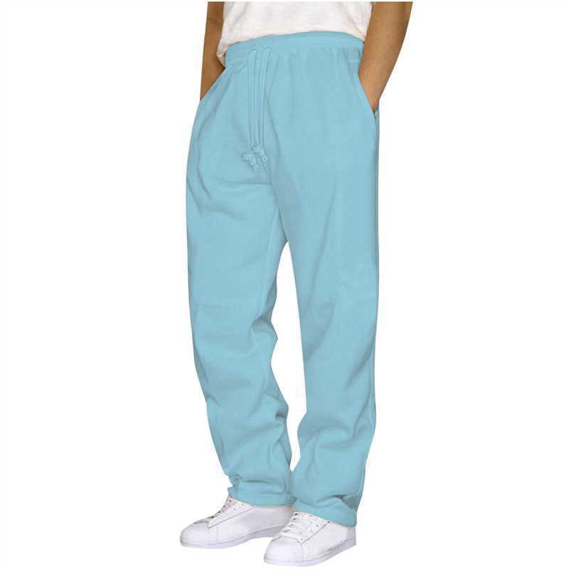 Damen nan ungekürzte Relax-Freizeithose mit hohem Komfortbund, innenliegendem Kordelzug und seitlichen Eingrifftaschen EB