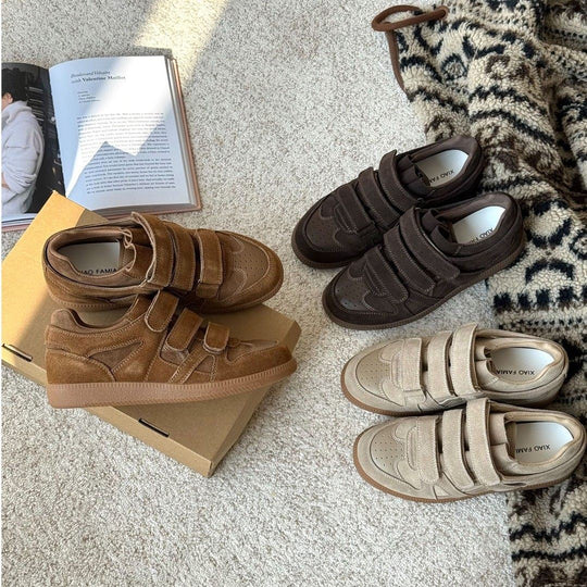 Damen Sportliche Sneaker mit praktischem Klettverschlusssystem EB