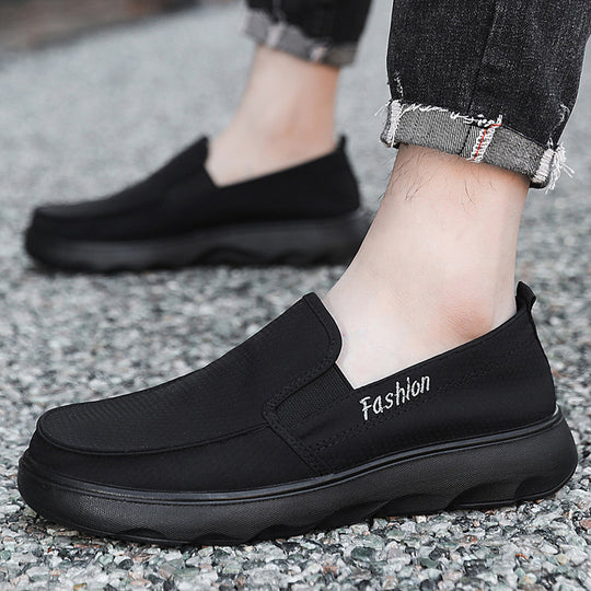 Damen Komfortable Slip-On Sneakers mit rutschfester Sohle EB