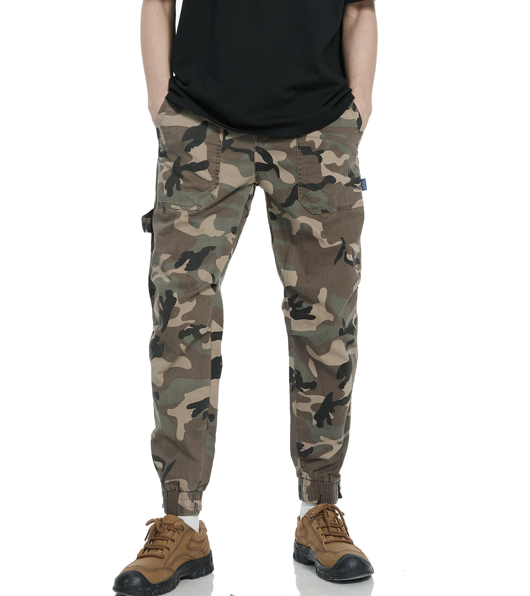 Herren Cargohose mit praktischen Taschen und Bündchen EB