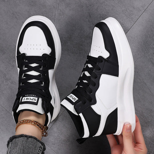 Damen Sportliche High-Top Sneaker mit atmungsaktivem Obermaterial EB
