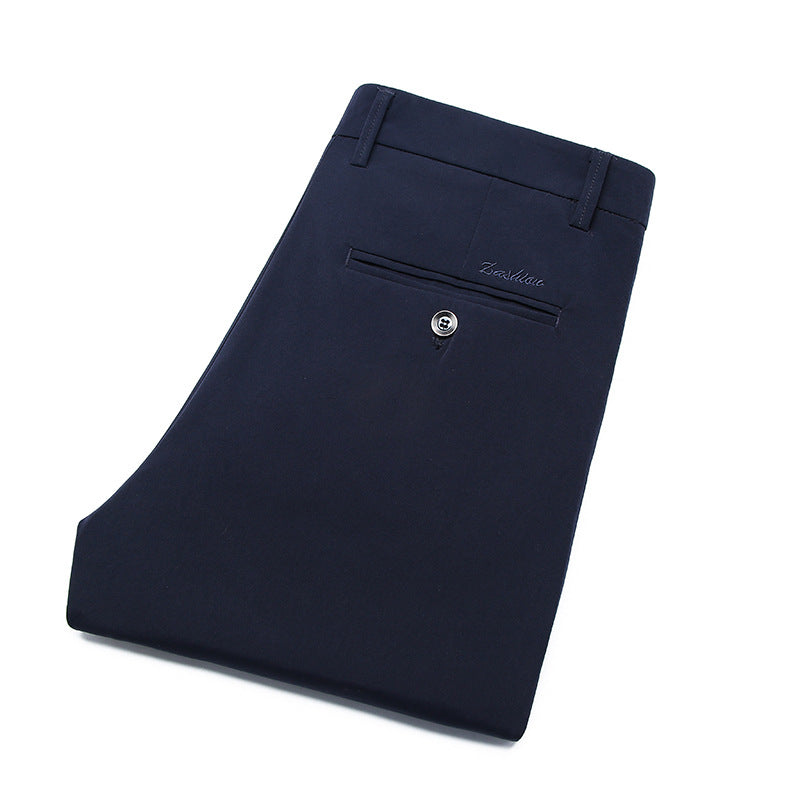 Herren elegante Business-Hose mit schmalem Schnitt und dehnbarem Material EB
