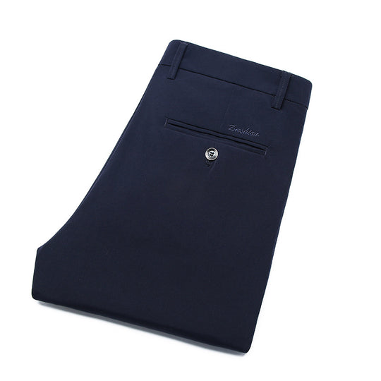 Herren elegante Business-Hose mit schmalem Schnitt und dehnbarem Material EB
