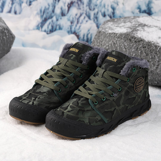 Damen isolierte Winterstiefel mit rutschfester Profilsohle und wärmendem Innenfutter EB