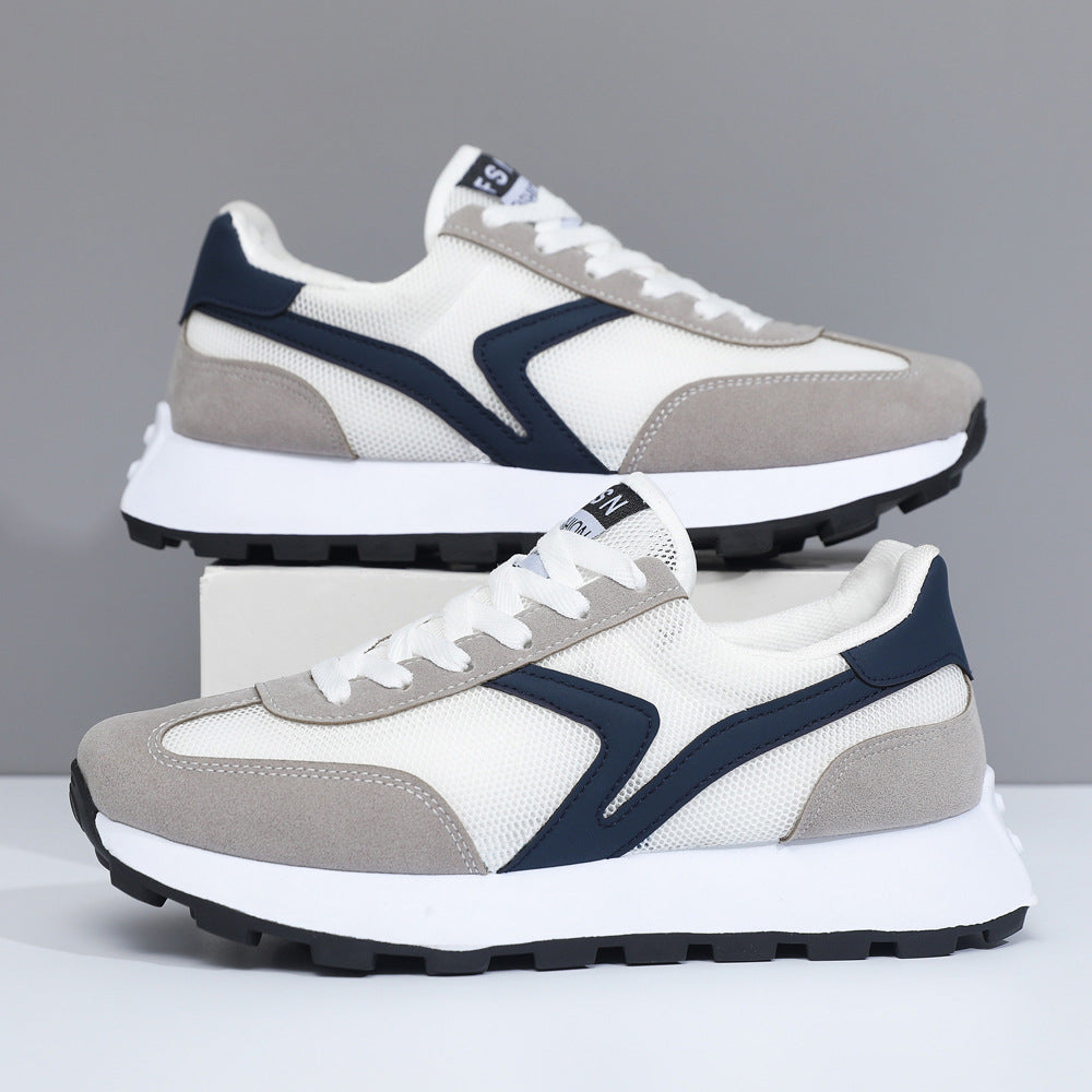 Damen Sportliche Sneaker mit atmungsaktivem Netzmaterial von EB