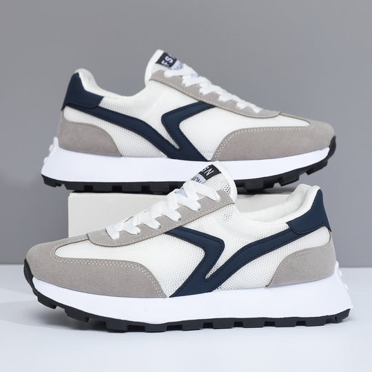 Damen Sportliche Sneaker mit atmungsaktivem Netzmaterial von EB