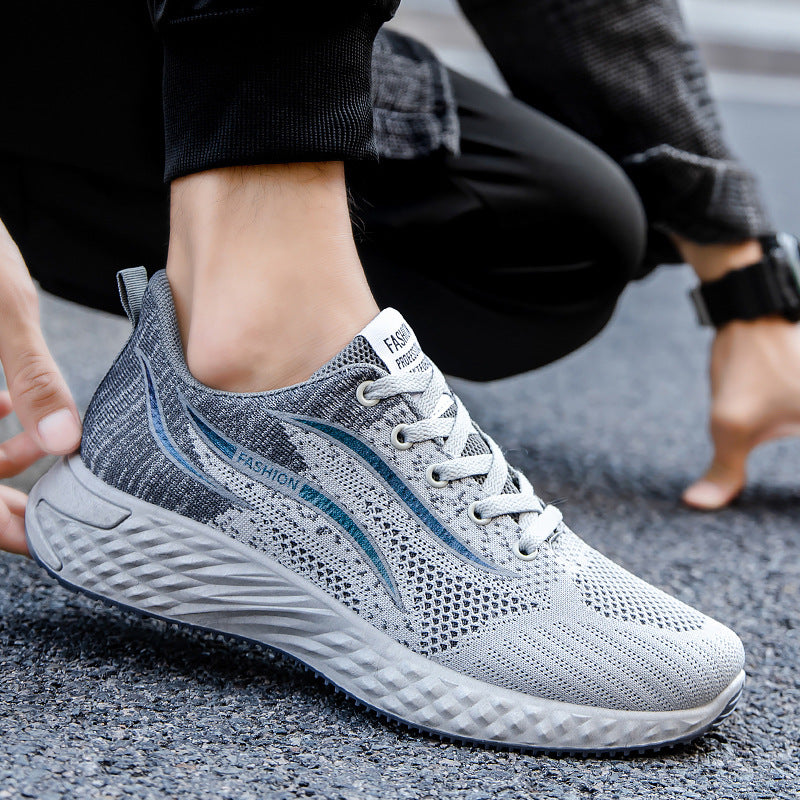 Herren Sportliche und atmungsaktive Freizeitschuhe mit rutschfester Sohle EB