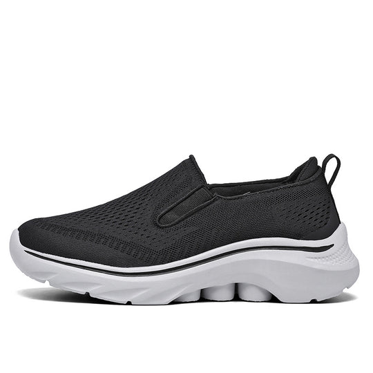 Damen Atmungsaktive Slip-On Sneakers mit flexiblem Sohlenkomfort EB
