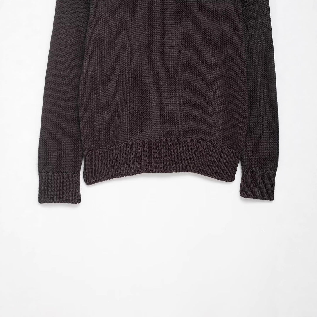 Damen lässiger Pullover mit Oversized-Schnitt und strukturiertem Muster EB