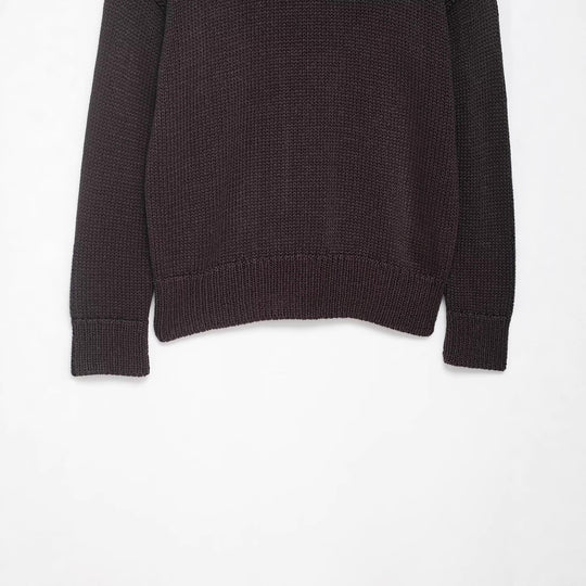 Damen lässiger Pullover mit Oversized-Schnitt und strukturiertem Muster EB