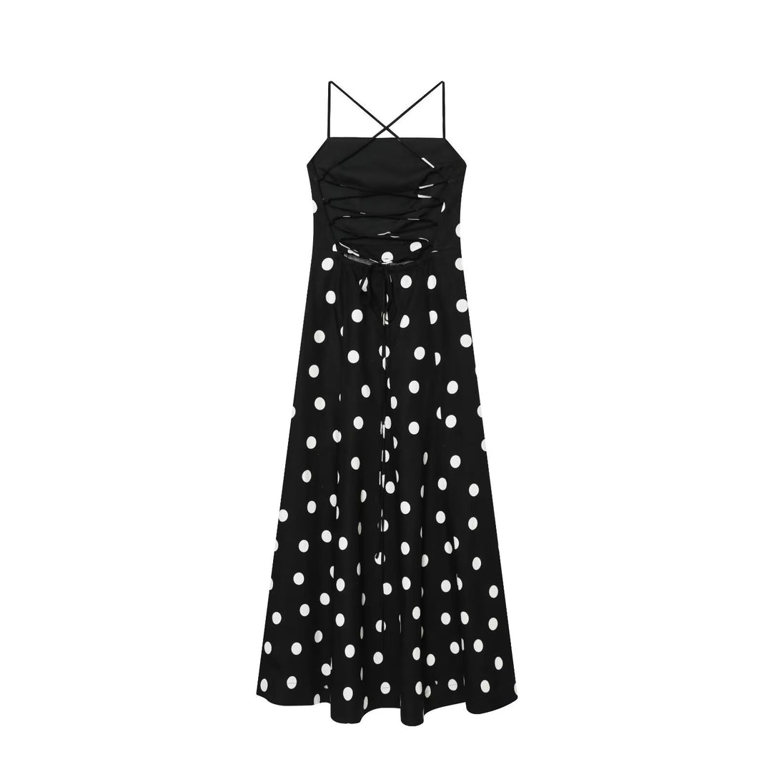 Damen Maxikleid mit eleganten Trägern EB