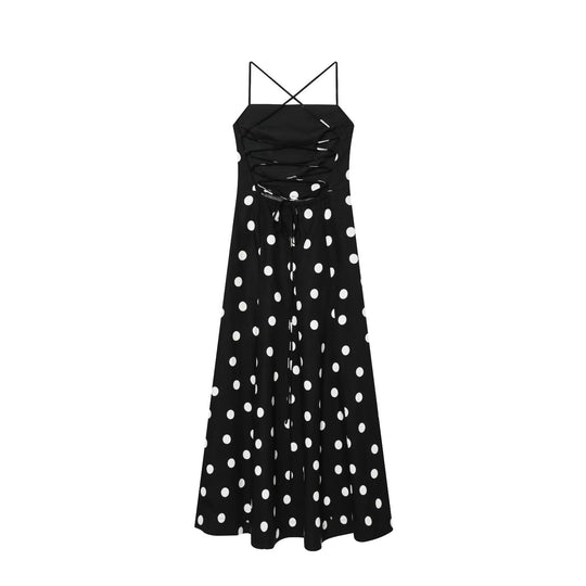 Damen Maxikleid mit eleganten Trägern EB