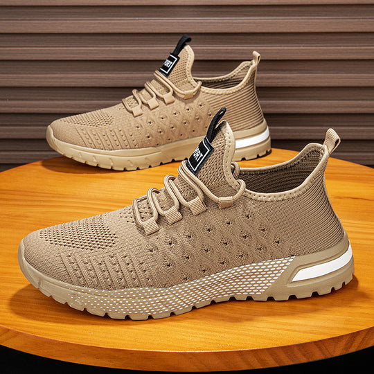 Damen Sportliche und atmungsaktive Sneakers mit elastischem Schnürsystem EB