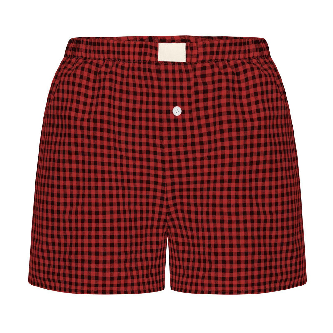 Damen lässige Karohose EB