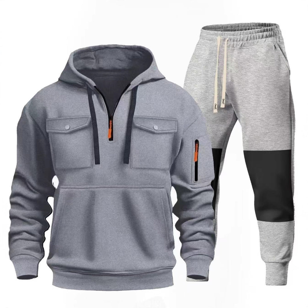 Herren funktionaler Sweatshirt- und Jogginghosen-Set EB