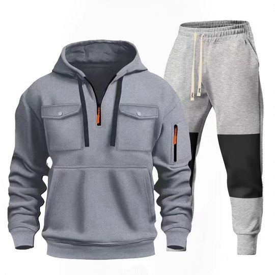Herren funktionaler Sweatshirt- und Jogginghosen-Set EB