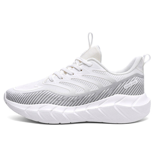 Damen Sportliche Lauf-Sneaker mit atmungsaktiver Oberflächenstruktur und dämpfender Sohle EB
