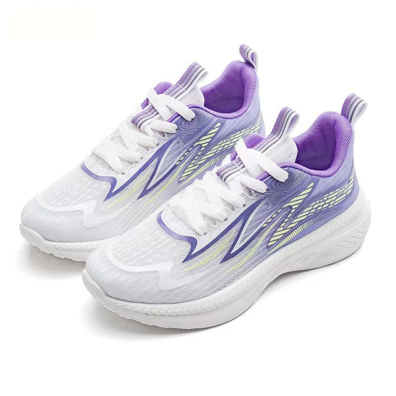 Damen Sportliche Lauf- und Freizeitschuhe mit atmungsaktiver Oberflächenstruktur EB