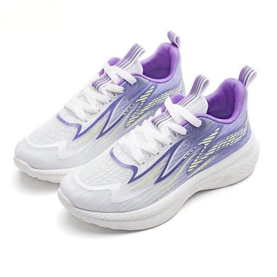 Damen Sportliche Lauf- und Freizeitschuhe mit atmungsaktiver Oberflächenstruktur EB