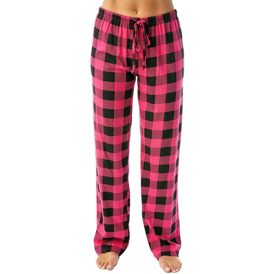 Damen Freizeithose im karierter Schnitt EB