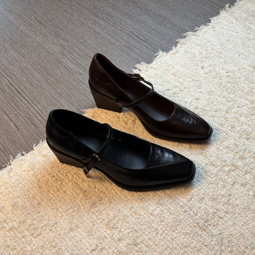 Damen elegante Riemchen-Ballerinas mit komfortabler Fußbettstruktur EB