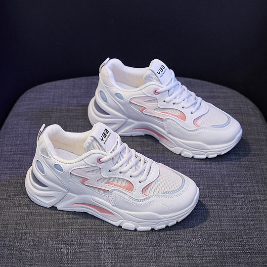 Damen Sportliche Lauf- und Freizeitschuhe mit atmungsaktivem Mesh-Obermaterial EB