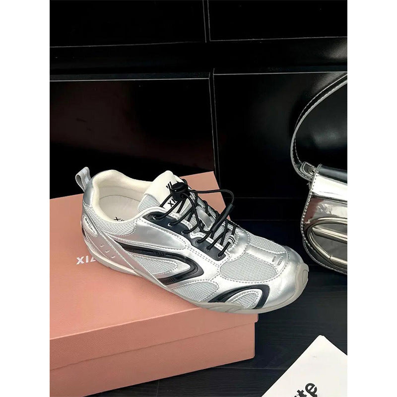 Damen sportliche Laufschuhe mit atmungsaktiver Oberflächenstruktur und stabiler Dämpfungstechnologie EB