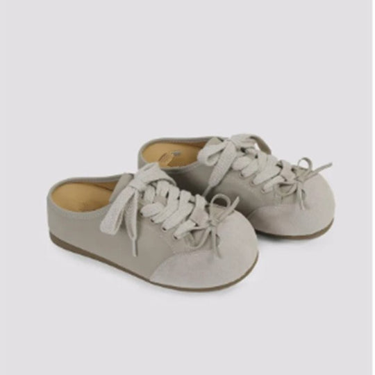 Damen bequeme Slip-On Sneakers mit individuellem Schnürsystem EB