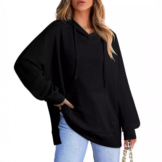 Damen Oversized Kapuzenpullover EB