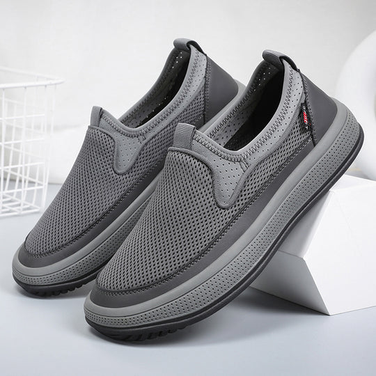 Damen Bequeme und atmungsaktive Slip-On Sneakers mit besonders weichem Innenfutter EB