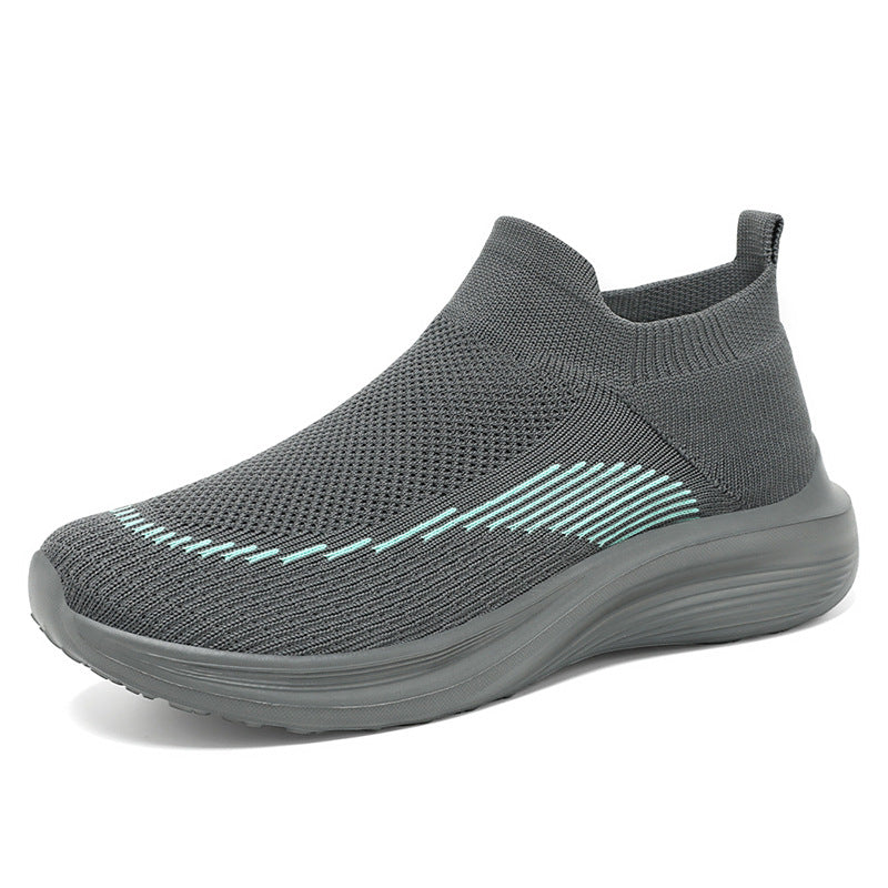 Damen Atmungsaktive Slip-On Sportschuhe mit flexiblem Design EB