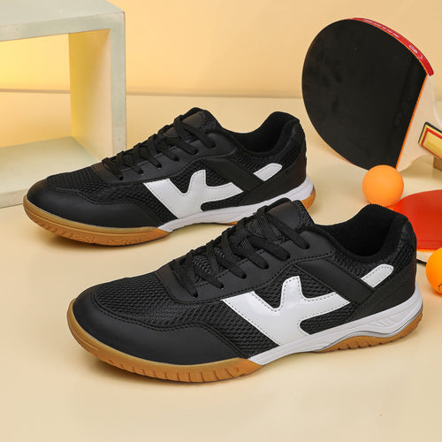 Damen Sportliche Hallenschuhe mit atmungsaktivem Obermaterial und stoßdämpfender Sohle EB