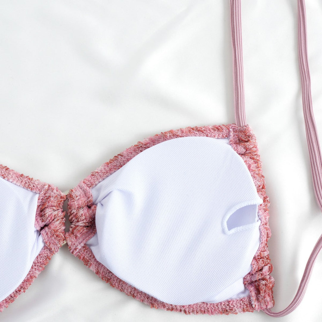 Damen Komfortabler Triangel-Bikini mit raffinierten Details EB