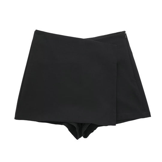 Damen sportliche Shorts mit elegantem Layering-Design EB