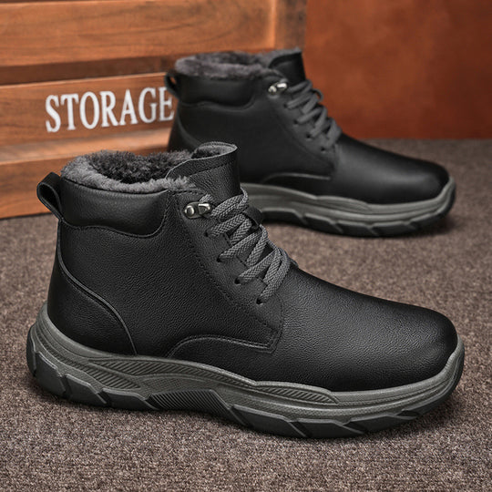Damen Winterliche Stiefel mit warmem Innenfutter und rutschfester Sohle EB