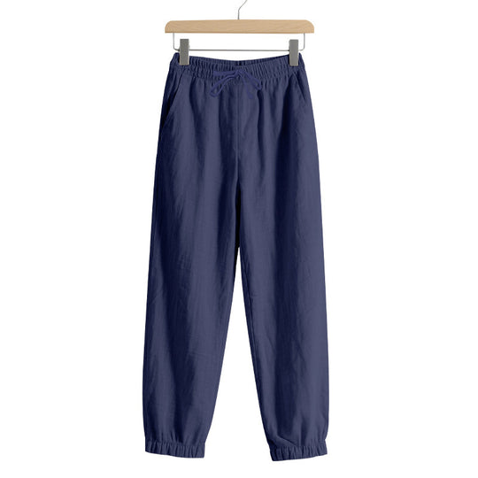 Herren Leichte Haremshose aus atmungsaktivem Material mit seitlichen Taschen EB