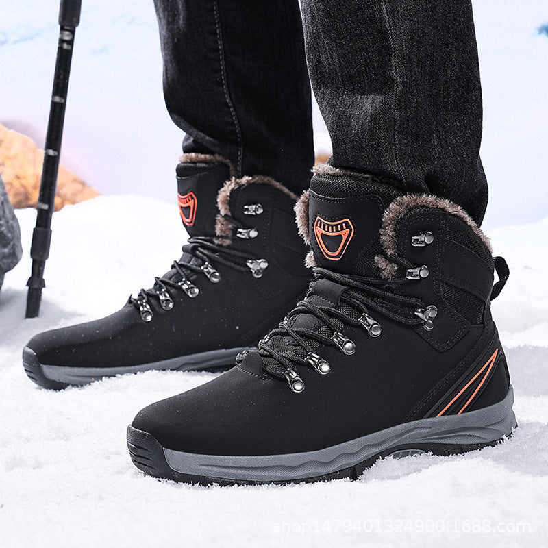 Herren Winterwanderschuhe mit isolierendem Futter und rutschfester Sohle EB