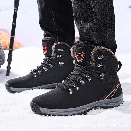 Herren Winterwanderschuhe mit isolierendem Futter und rutschfester Sohle EB