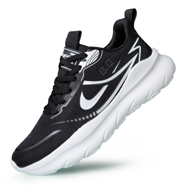 Damen Atmungsaktive Sport Sneakers mit dämpfender Sohle und rutschfester Außensohle EB