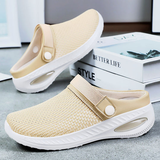 Damen Atmungsaktive Clogs mit flexiblem Design EB