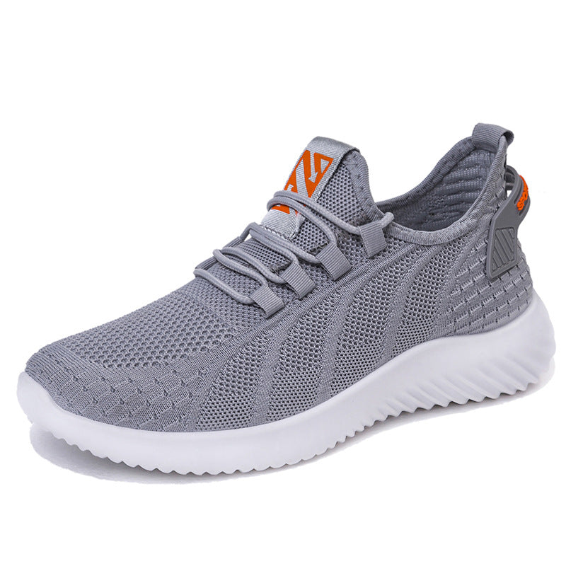 Damen Sportliche Sneakers mit flexiblem Mesh-Obermaterial und rutschfester Laufsohle EB