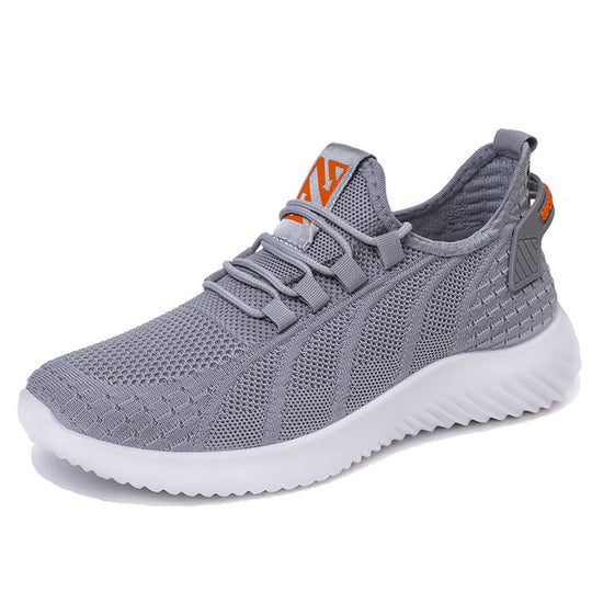 Damen Sportliche Sneakers mit flexiblem Mesh-Obermaterial und rutschfester Laufsohle EB