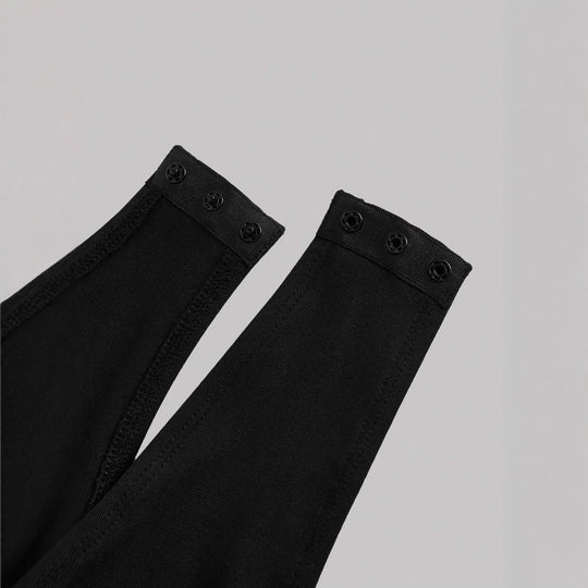 Damen eleganter Badeanzug mit Spitzenrand und Trägern EB