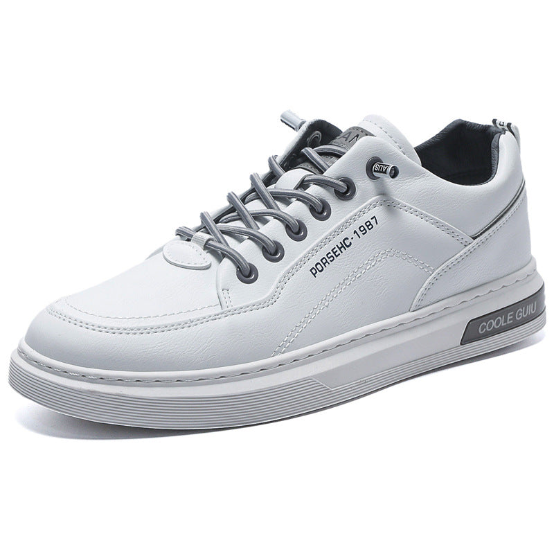 Herren Sportschuhe mit atmungsaktivem Leder und dämpfender Sohle EB